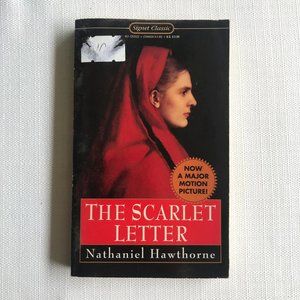 Vintage 1959 Scarlet Letter by Nathaniel Hawthorne Paper Back Book